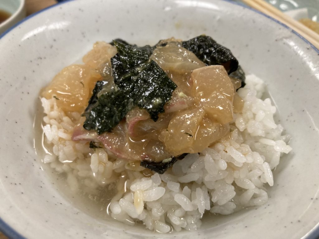 鯛茶漬け